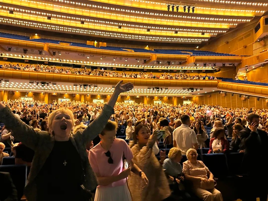 中国舞剧《只此青绿》登俄罗斯克里姆林宫大剧院